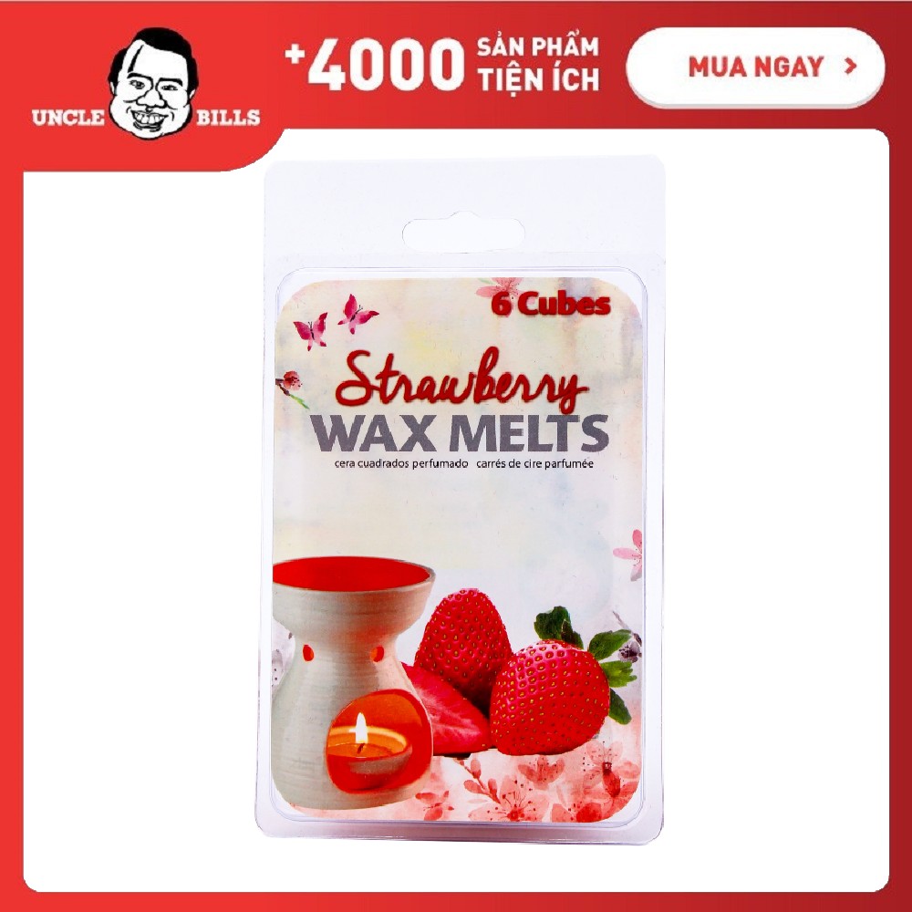 Bộ 6 sáp thơm đốt hương dâu ubl dh0360