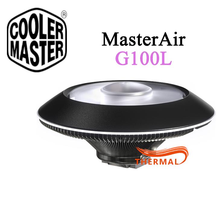 Quạt tản nhiệt Cooler Master MasterAir G100L - Quạt quay êm, Hiệu năng giảm nhiệt cpu tốt