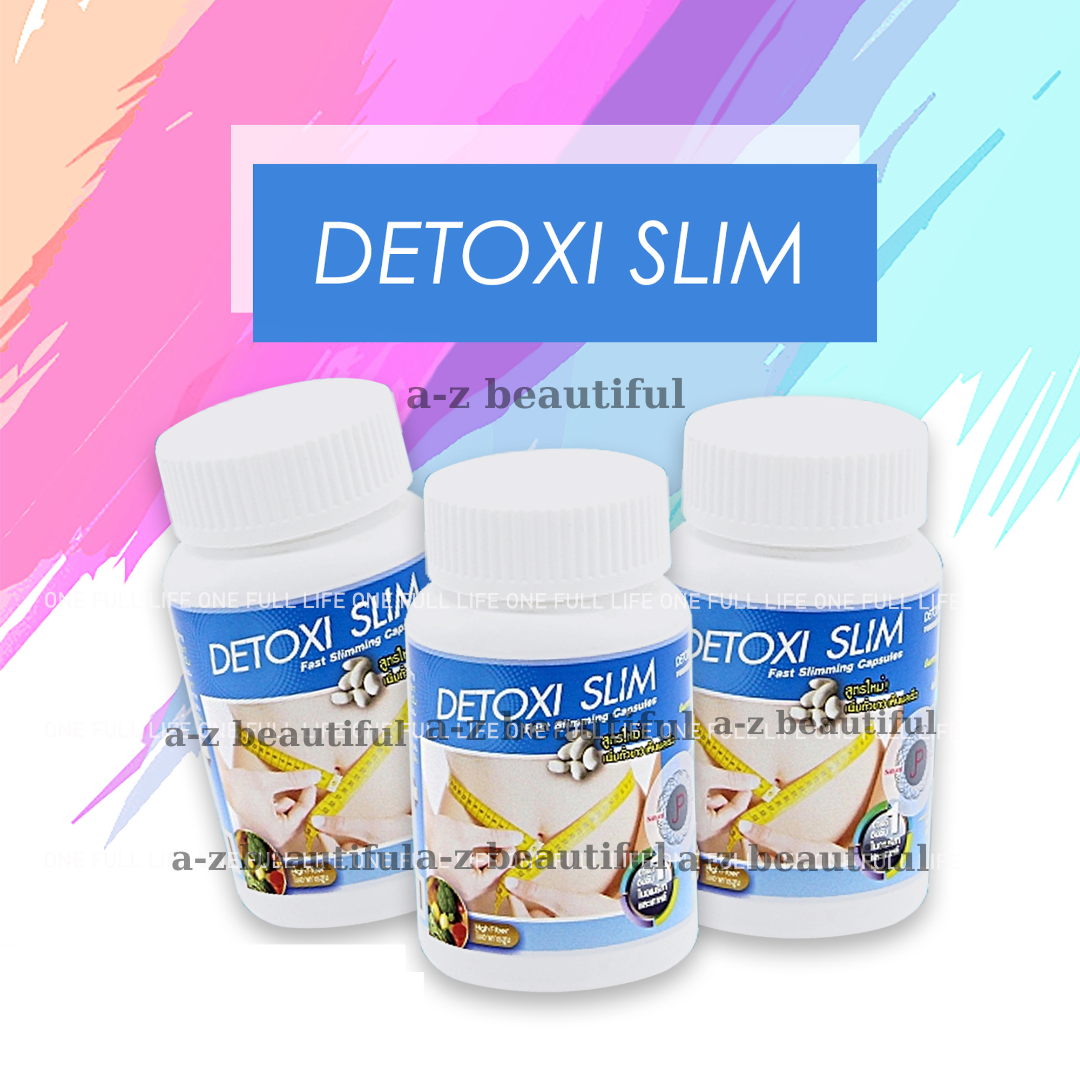 ( XẢ KHO ) 3 LỌ GIẢM CÂN DETOXI 30V THÁI LAN CHÍNH HÃNG