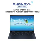 Laptop HP Envy X360 14-fc0155TU - AY8W3PA (Core Ultra 7-155U) (Xanh) - Bảo hành 12 tháng