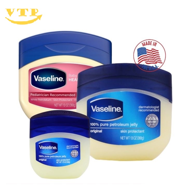 Sáp Dưỡng Ẩm Vaseline Original Healing Petroleum Jelly 368g Bản Mỹ