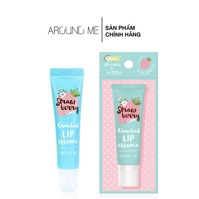 Son Dưỡng Mềm Môi Hương Dâu AROUND ME Enriched Lip Essence Strawberry 8.7g