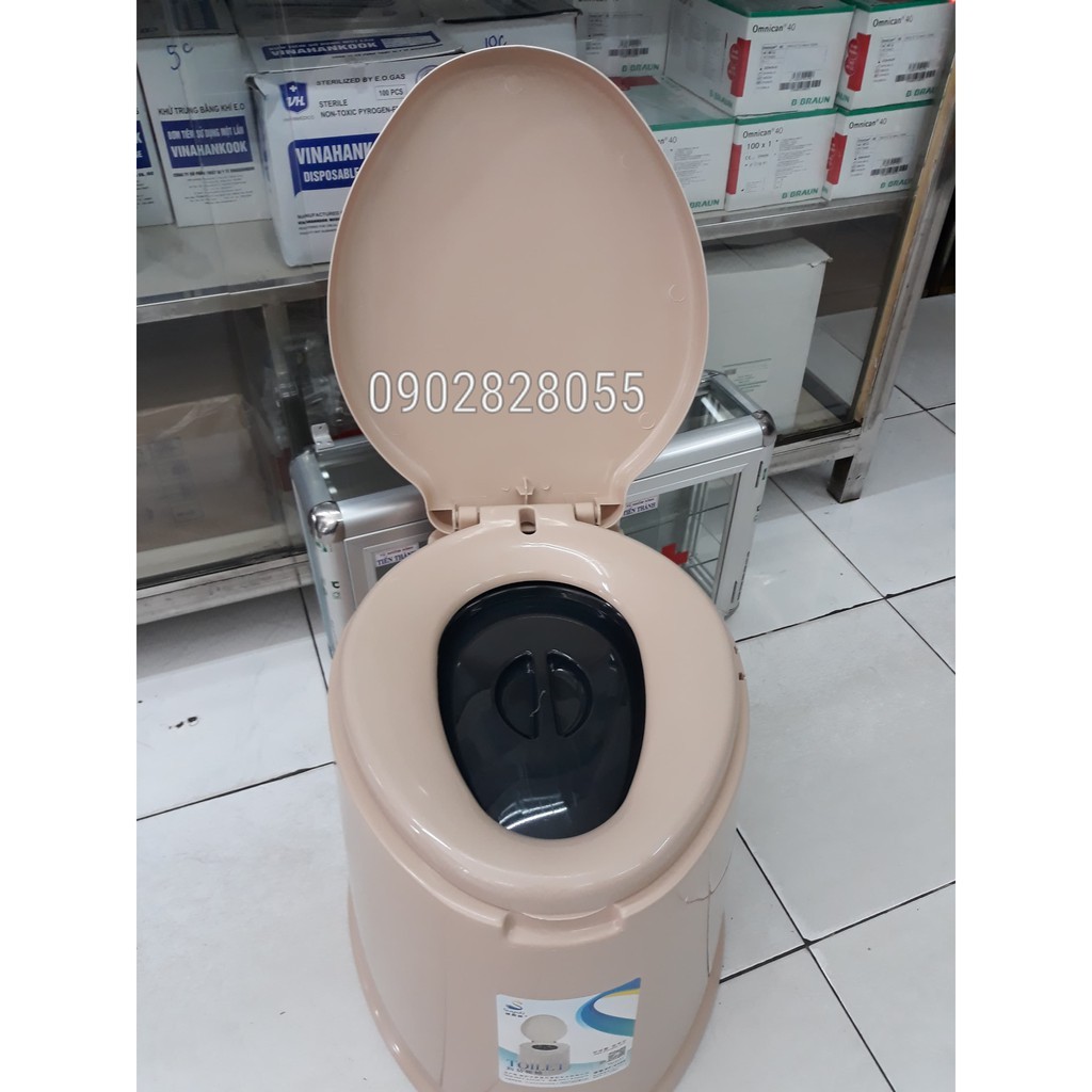 Toilet / bồn cầu di động - bô đi vệ sinh cho người già người cao tuổi người bệnh