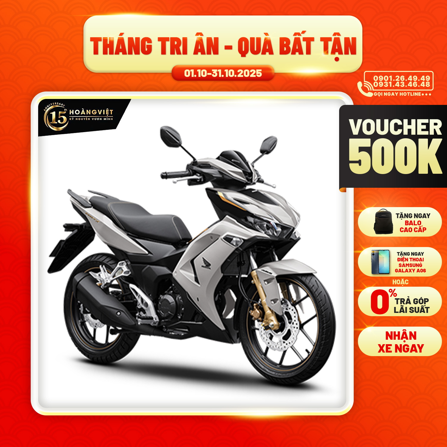 Xe Máy Honda WINNER X 150cc 2024 - Phiên Bản Đặc Biệt