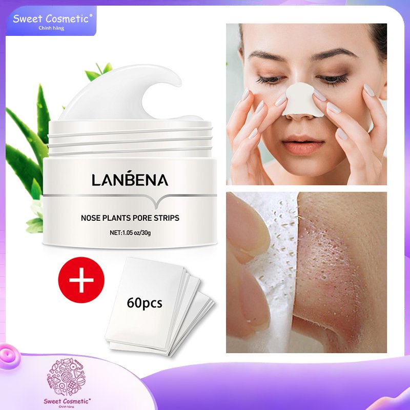 [ hot］lột mụn mũi, mặt nạ lột mụn cám, mụn đầu đen lanbena 30ml