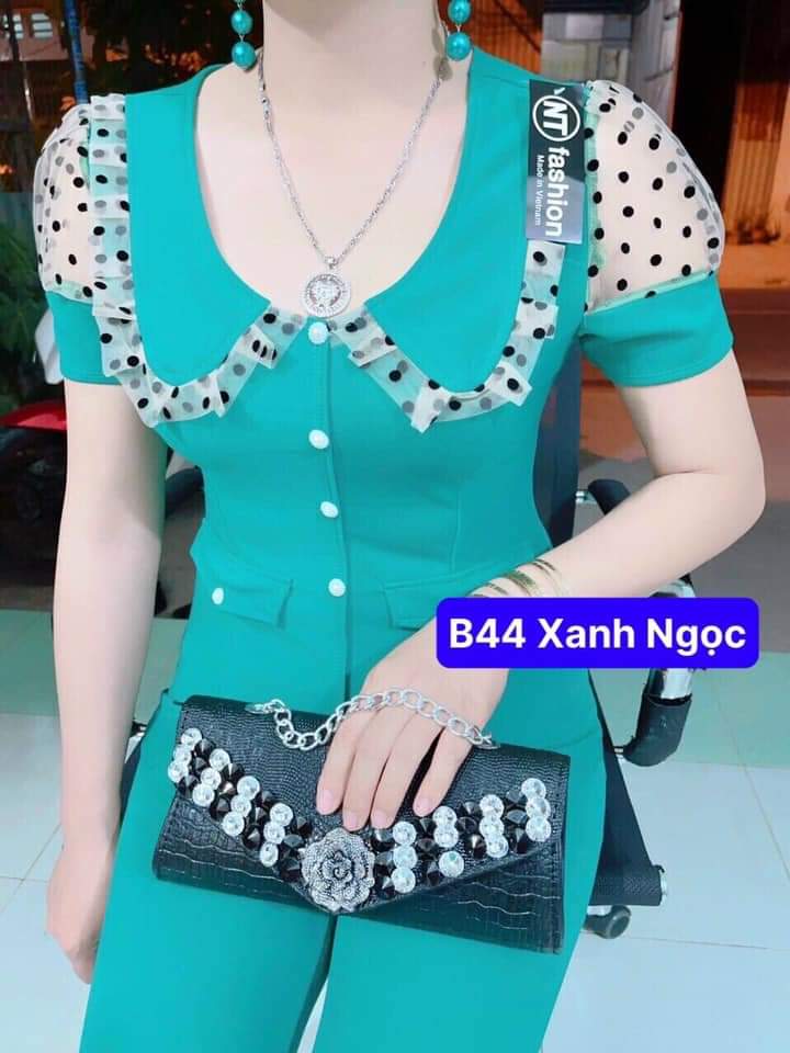 Đồ bộ dài cát hàn mặc nhà