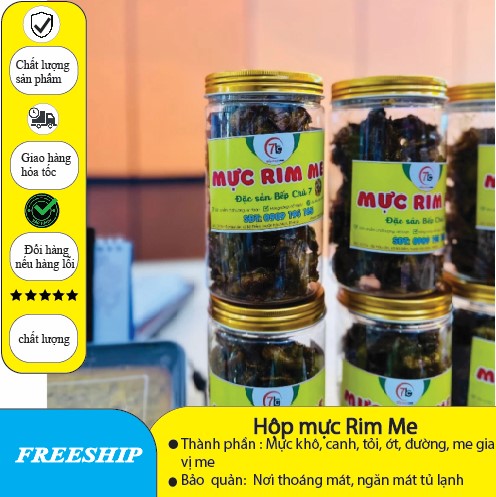Mực Rim Me - Bếp Chú 7