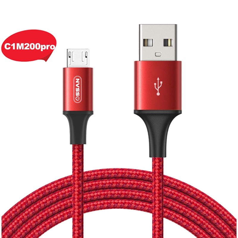 Cáp dù sạc nhanh ossan micro usb dài 2m os-c1m200pro