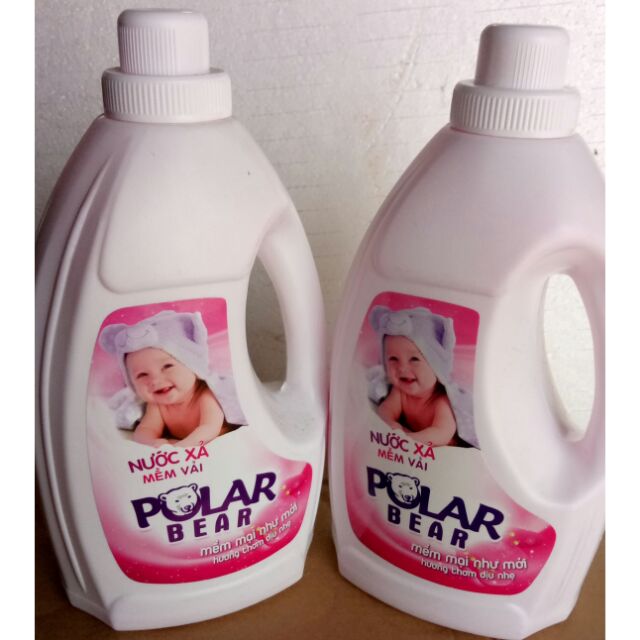 COMBO 2 CHAI NƯỚC XẢ VẢI POLAR BEAR