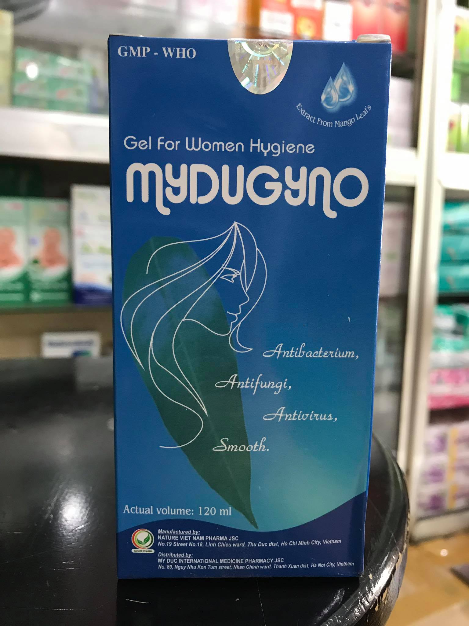 Vệ sinh phụ nữ - gel mydugyno giảm ngứa, viêm hiệu quả