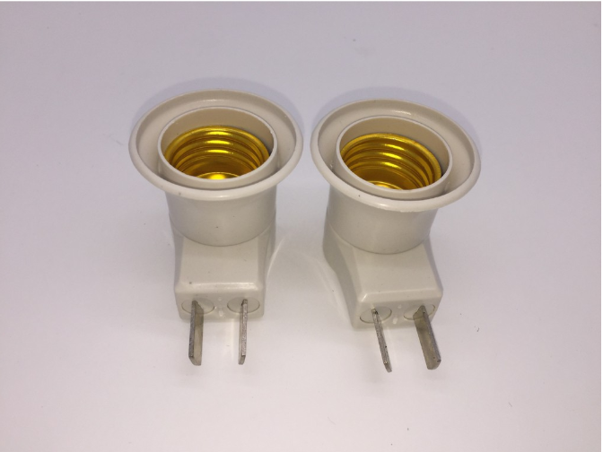 Bộ 2 Chui đèn có công tắc đui E27 (loại xoay)