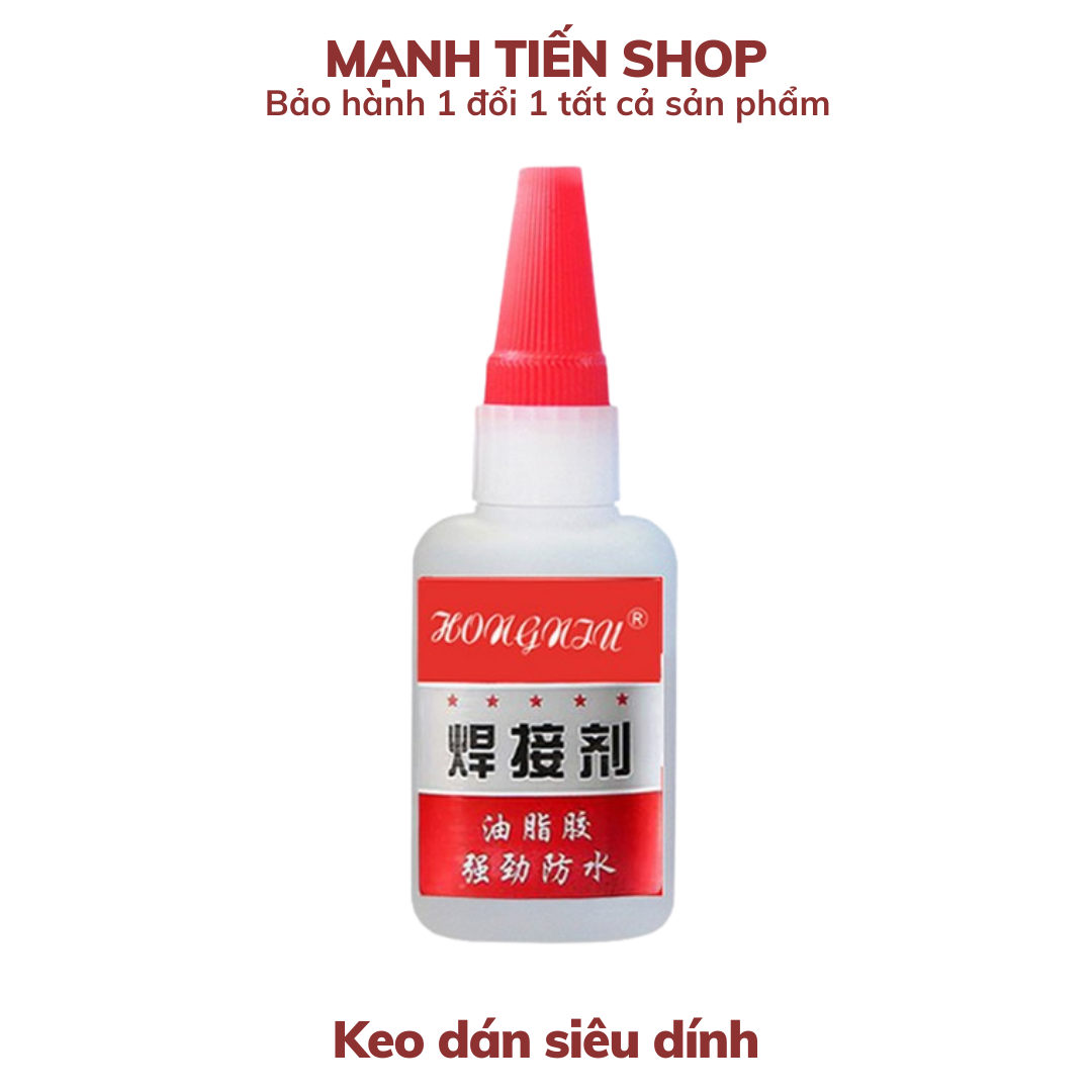 Keo Siêu Dính Đa Năng Mạnh Gấp 80 Keo 502 Dán Sắt, Dán Đá, Dán Nhựa, Dán Gỗ DTM Store