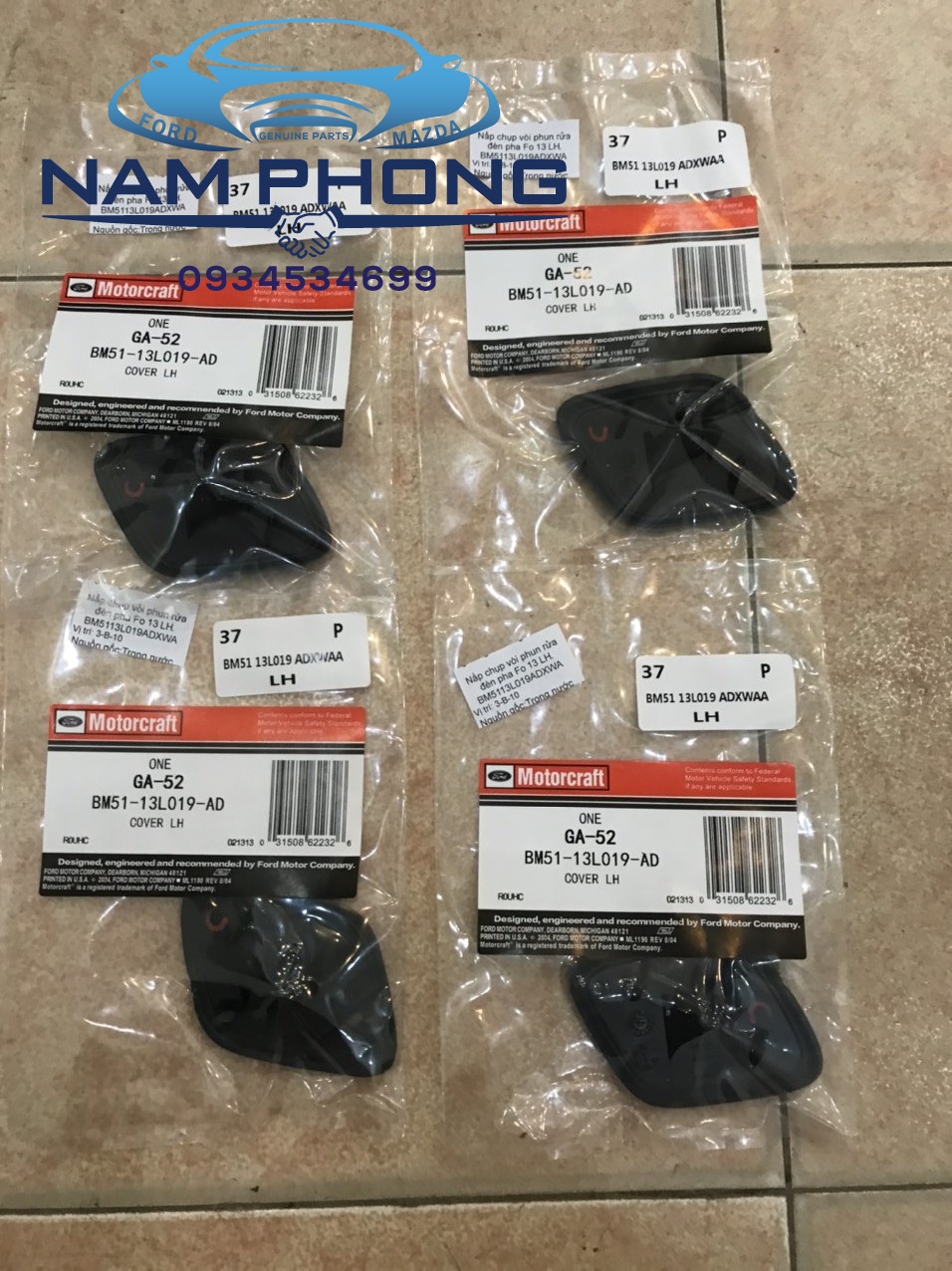 Nắp chụp vòi phun rửa đèn pha focus 13 lh rh – bm5113l019adxwa bm5113l018adxwa