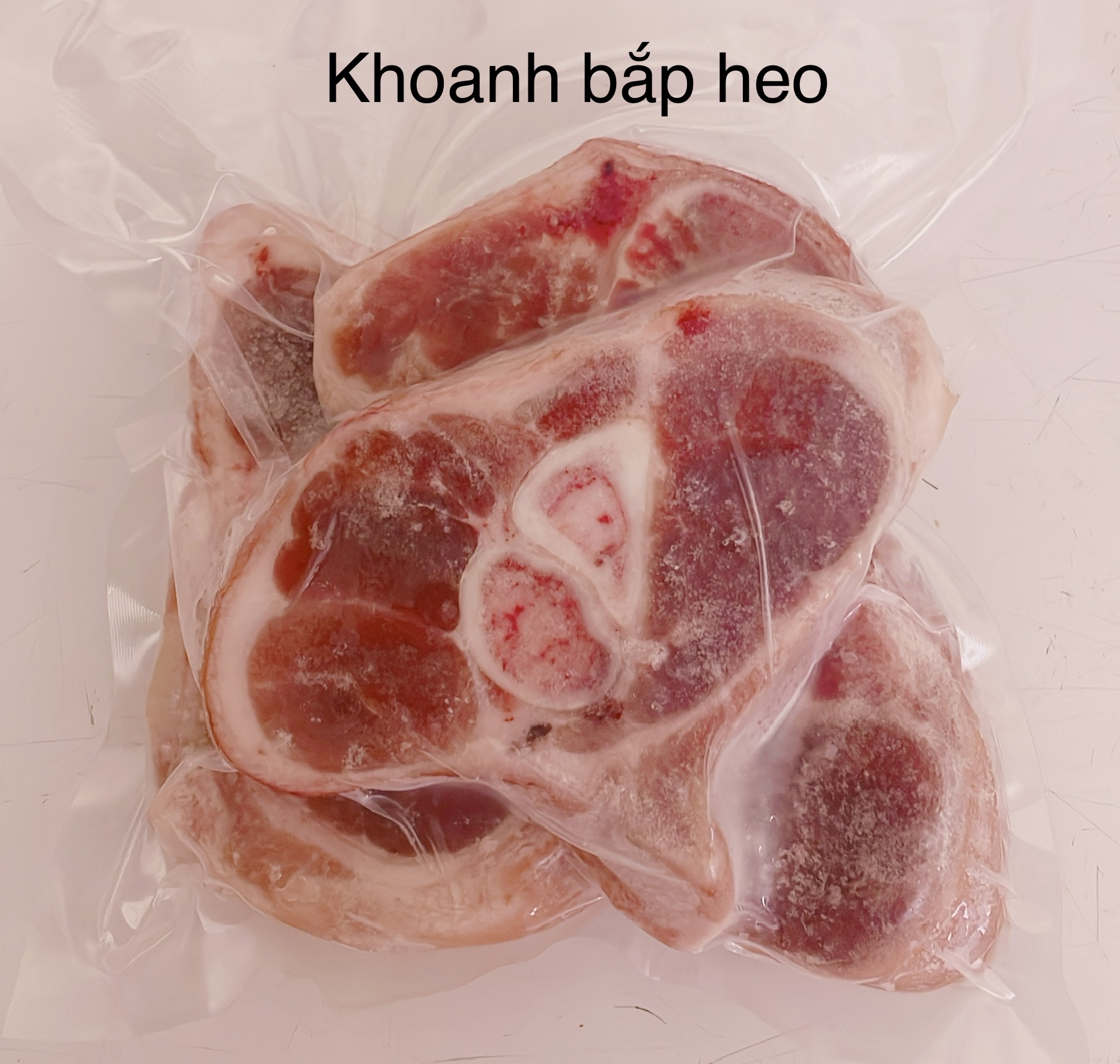 - khoanh bắp heo cắt khoanh - túi 1kg