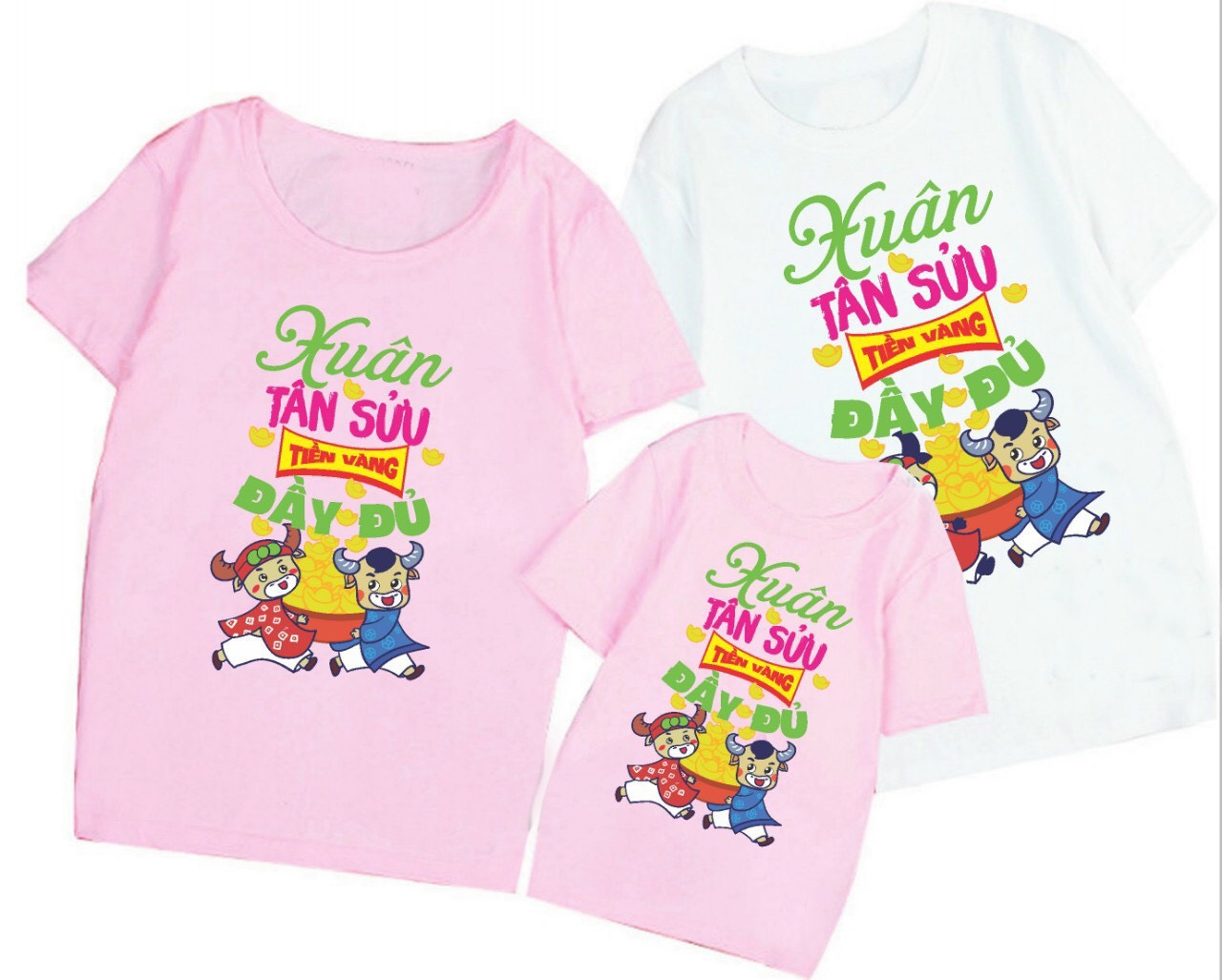 [HCM]Áo Thun Con Trâu Đón Tết