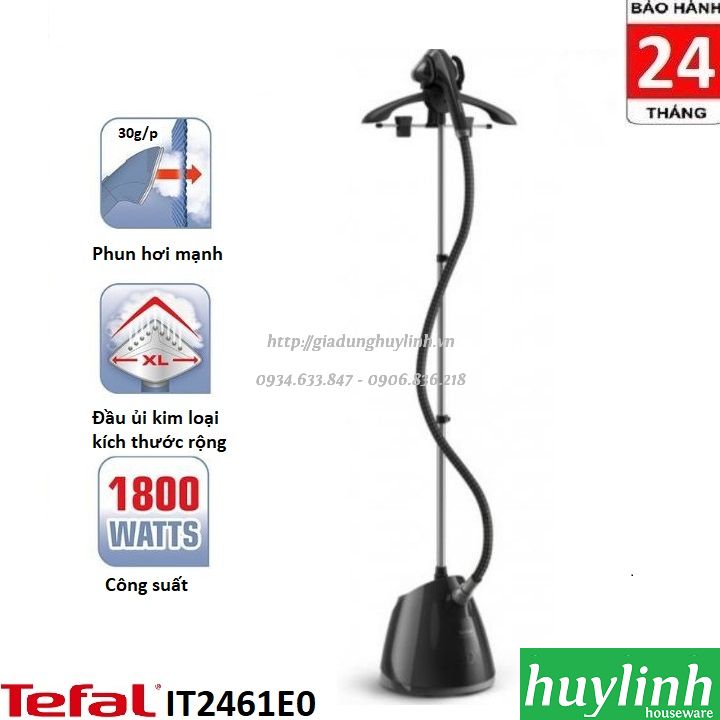 Bàn là ủi hơi nước dạng đứng tefal it2461e0 - 1800w