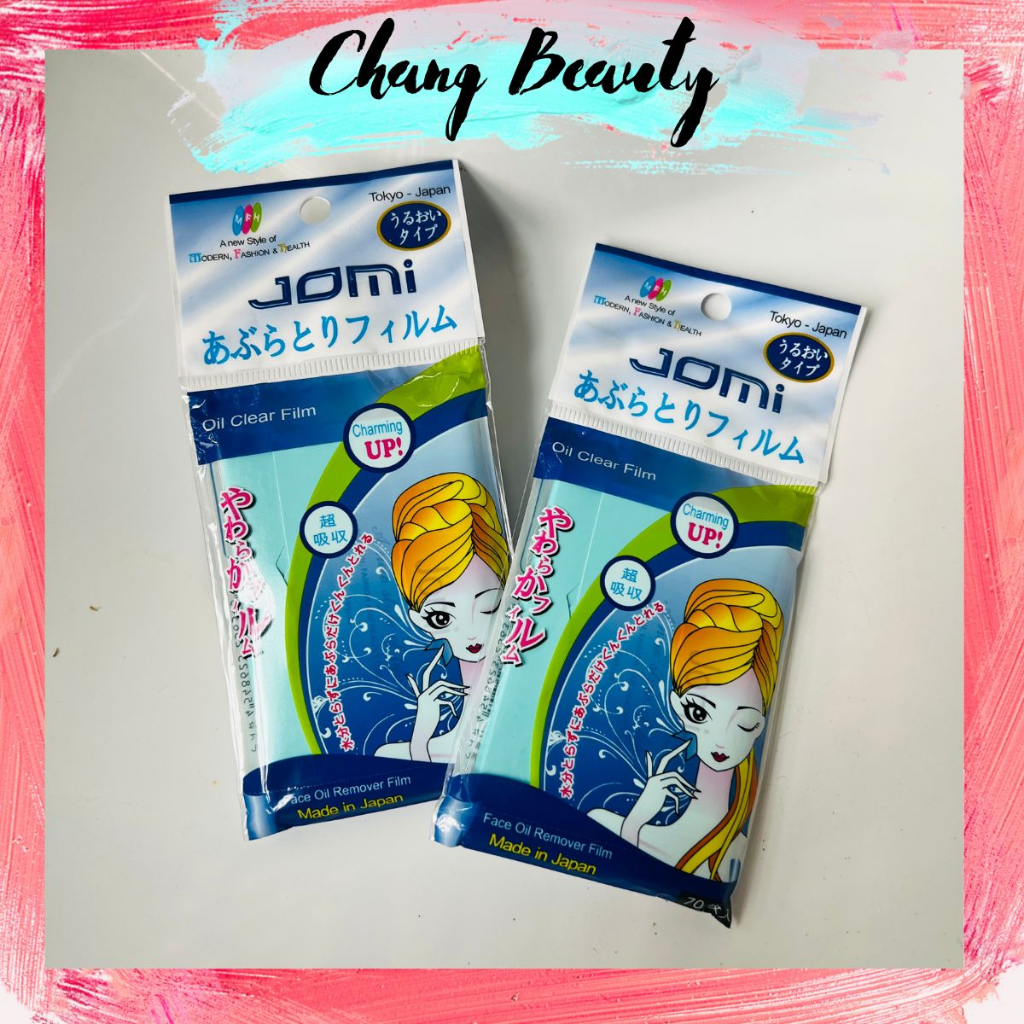 Giấy thấm dầu Jomi Nhật Bản 70 tờ Oil Clear Film