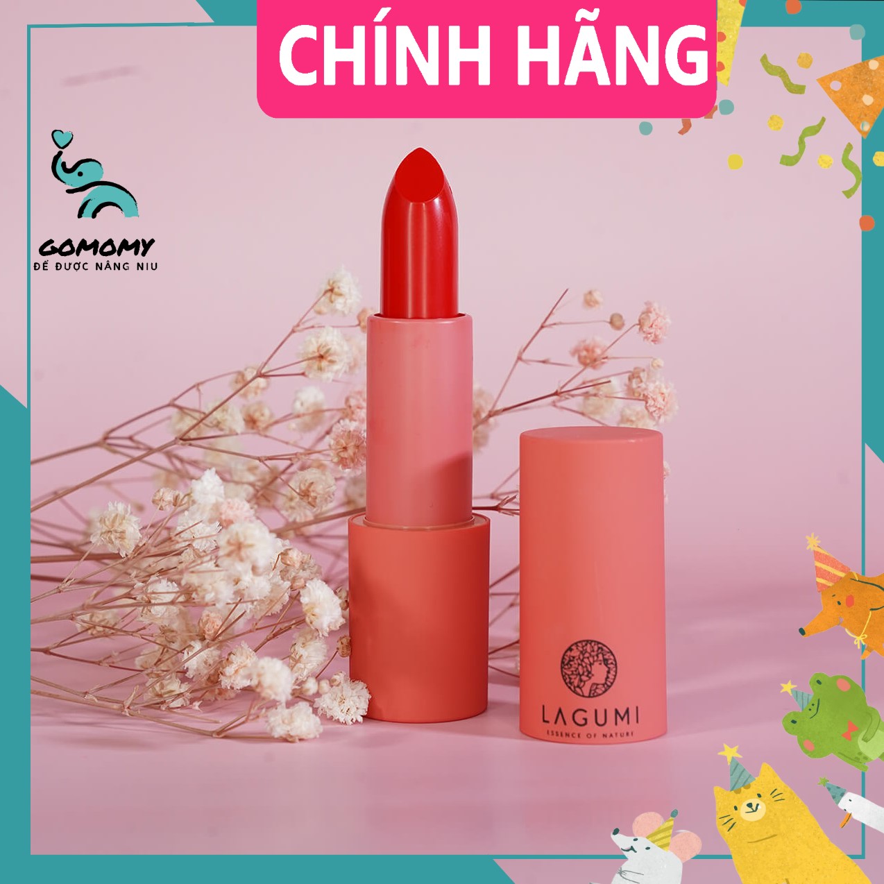 Son Lagumi không chì chiết xuất hạnh nhân an toàn cho mẹ bầu