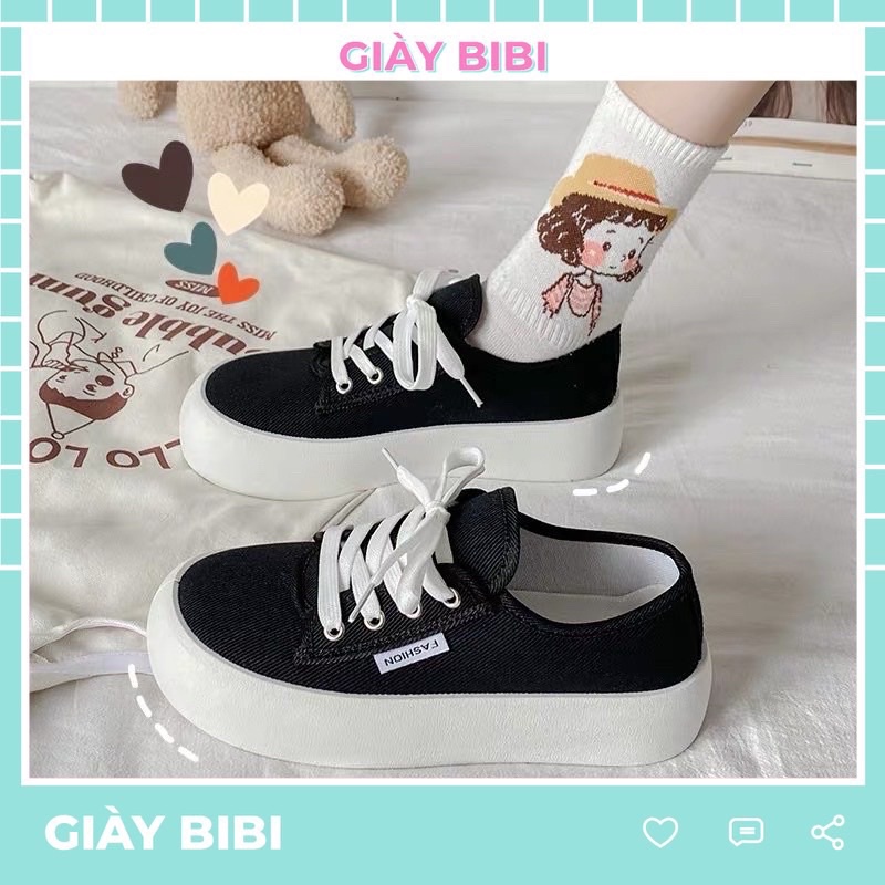 Giày độn đế bánh mì fashion