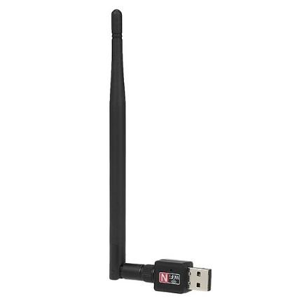 USB thu sóng Wifi tốc độ 1000Mbps 802 có cần dài hổ trợ 5DPI ,USB Wifi - USB thu sóng Wifi cho máy tính để bàn có Anten