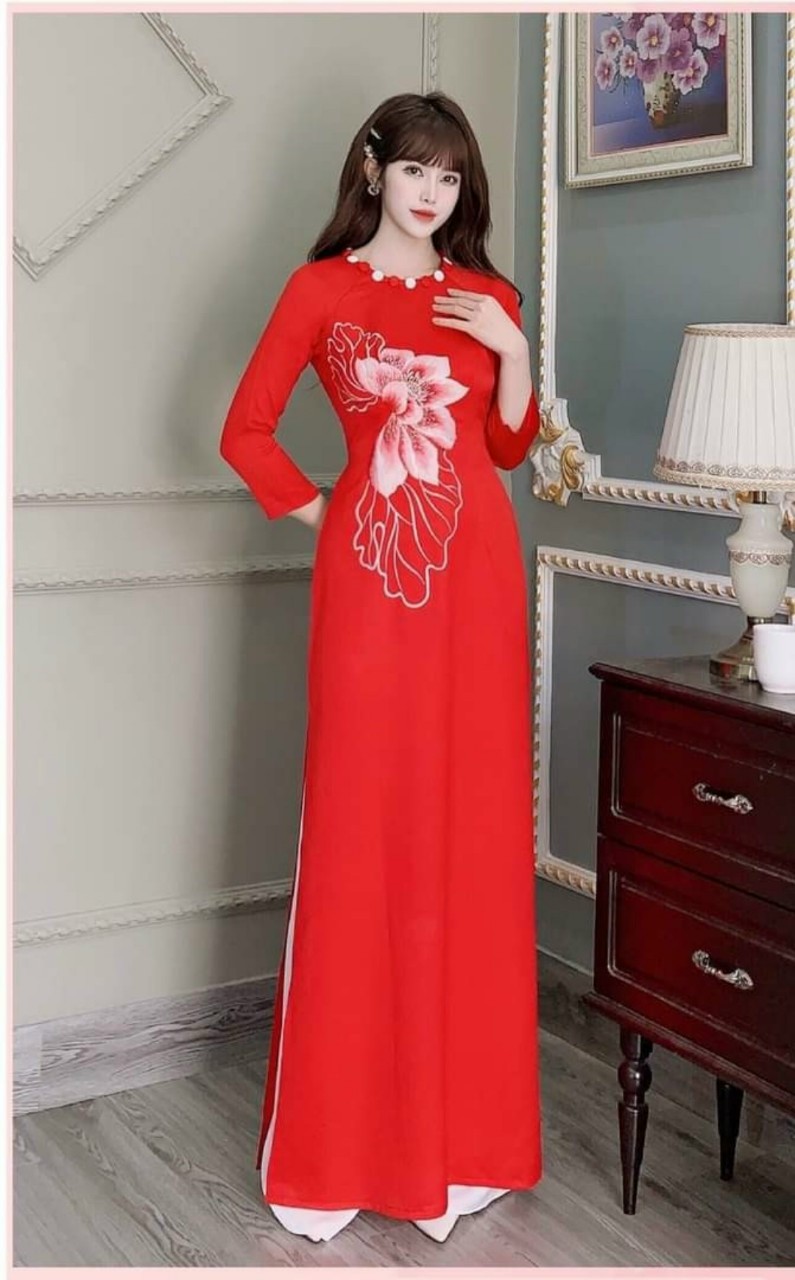 Áo dài thêu cao cấp