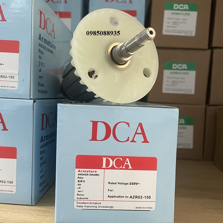 Rô to cắt rãnh tường dca azr02-150 hàng dca chính hãng dây đồng - rô to lắp máy dzr02-150 dongcheng