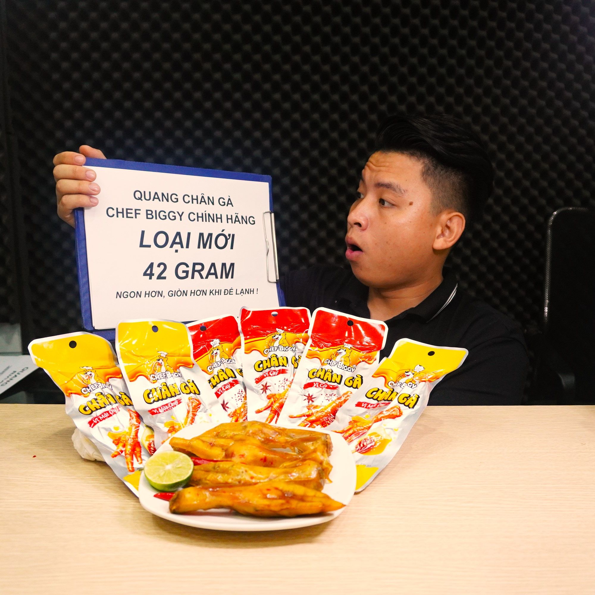 20 chiếc chân gà vị mật ong chef biggy loại to 42g