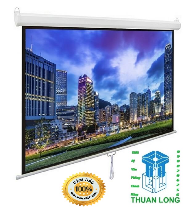 Màn chiếu treo tường 100inch 1m8 x 1m8 cho máy chiếu