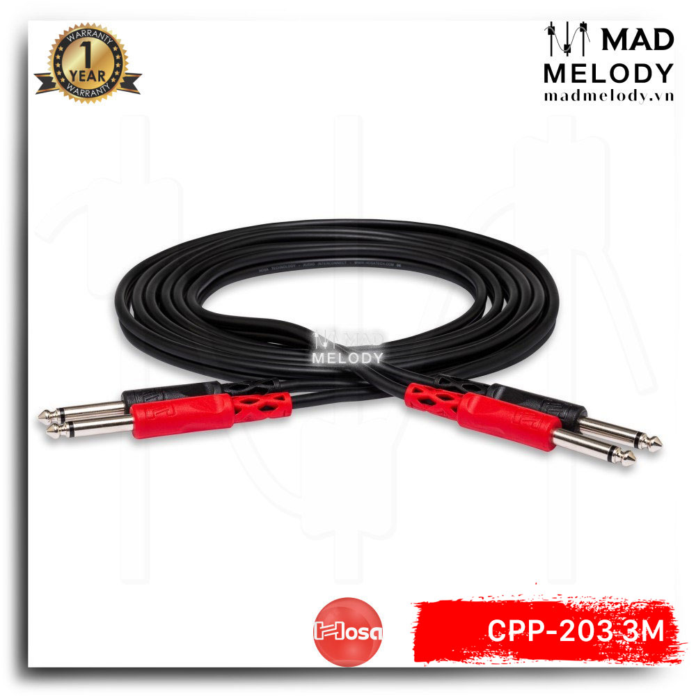 Hosa stereo interconnect cpp-203