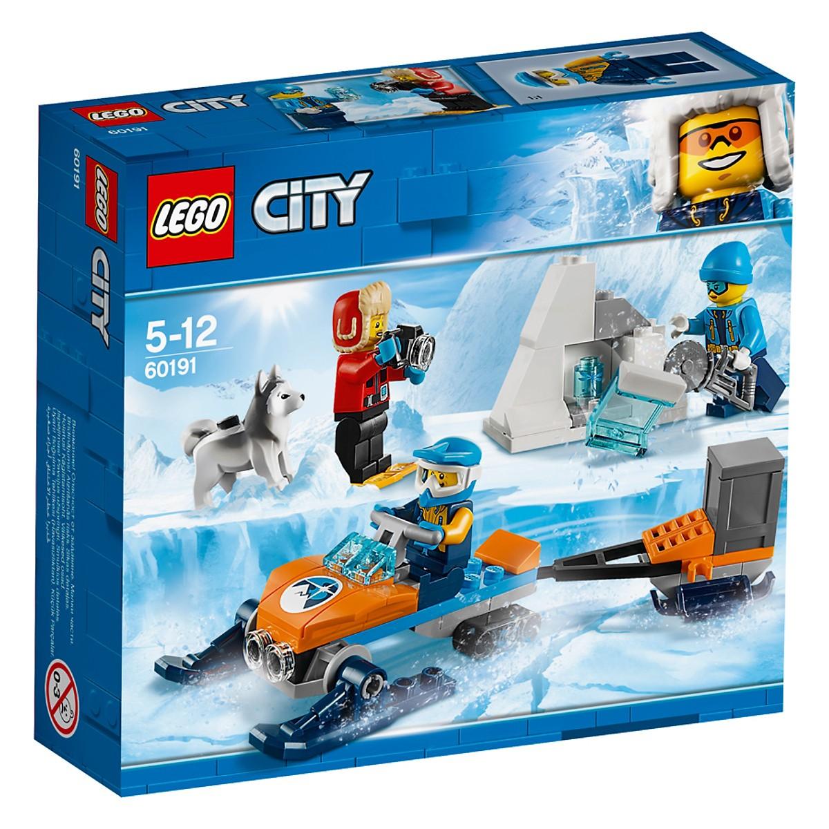 Bộ lắp ráp đội khám phá bắc cực lego city 60191