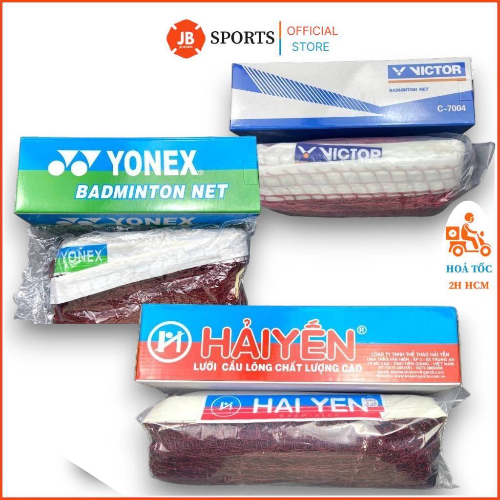  Lưới Cầu Lông Yonex   Victor   Hải Yến Chất Lượng Dùng Cho Tập Luyện - Thi Đấu 