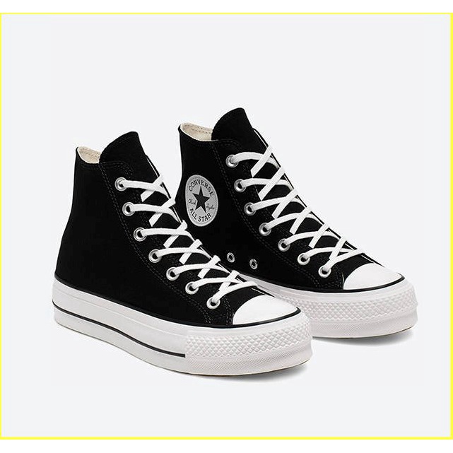 Giày Sneaker Converse Chuck Taylor All Star Canvas Platform High black