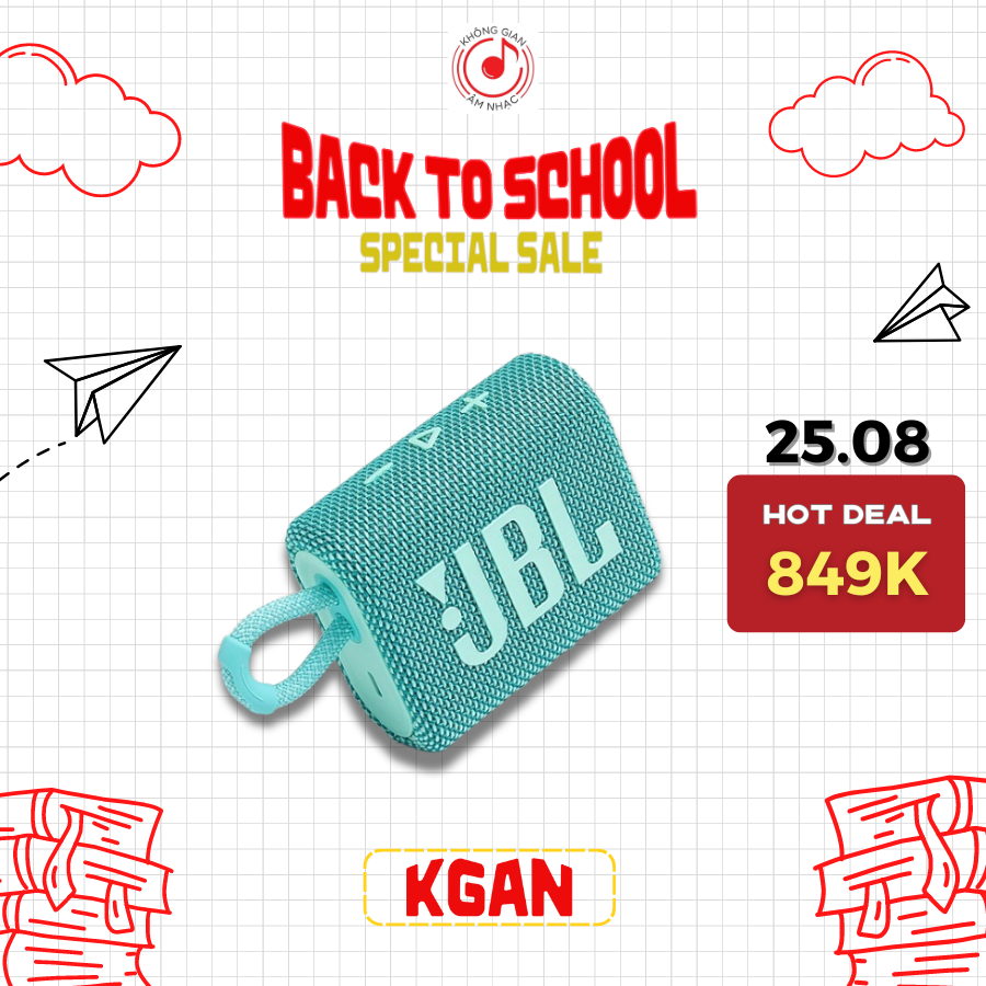 Loa bluetooth mini jbl go 3 - chính hãng pgi