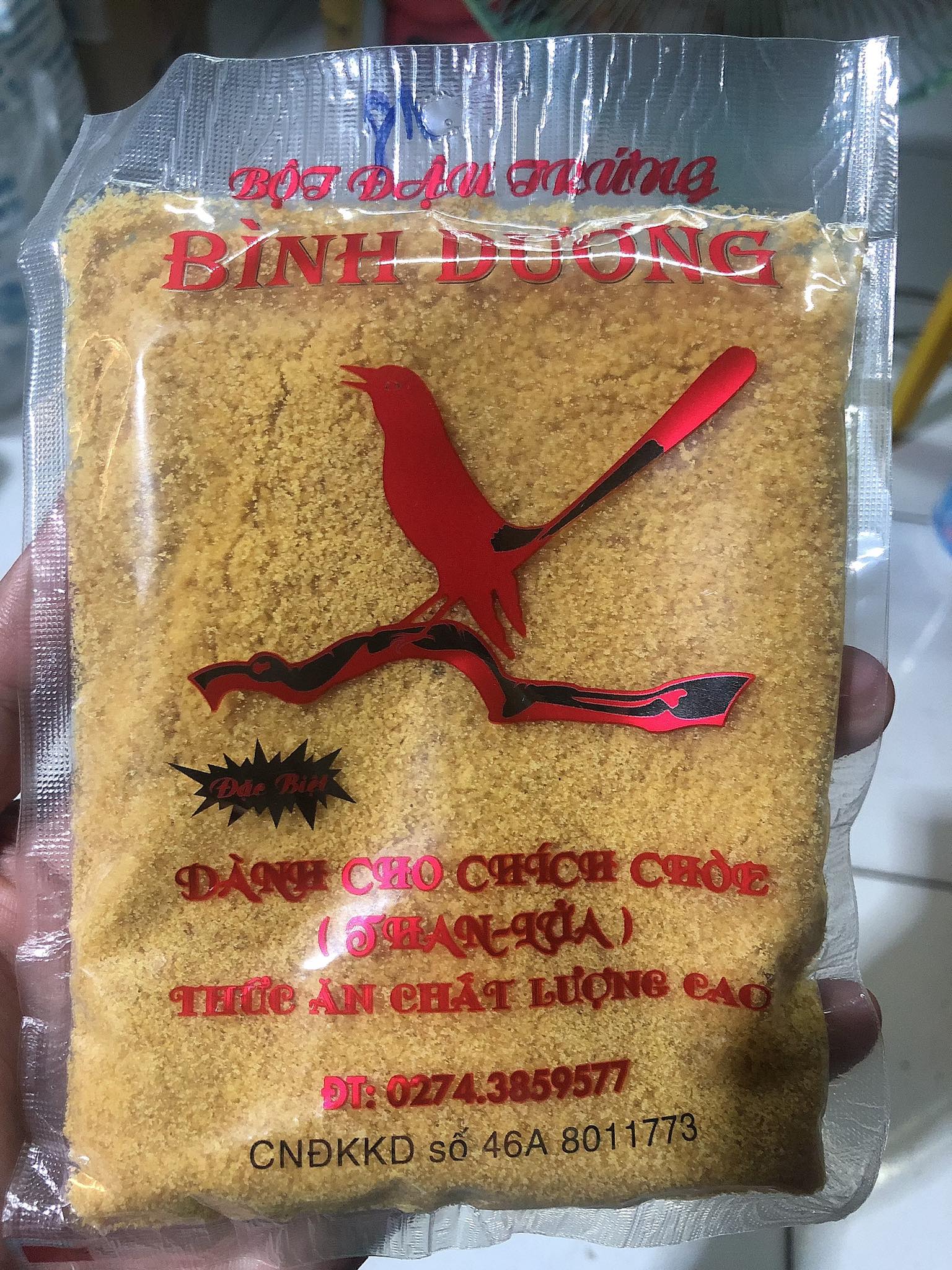 Cám bình dương dành cho chích choè đặc biệt - bột đậu trứng bình dương