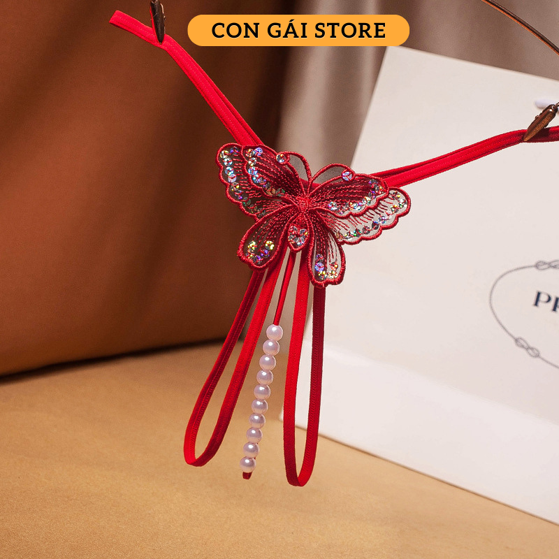 Quần lót nữ đẹp lọt khe kiểu dáng sexy hở bướm đính hột gợi cảm TL2242 – Con Gái Store
