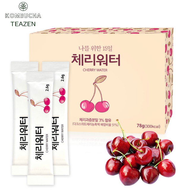 Nước uống cherry bổ sung vitamin làm đẹp da 30 gói Hàn Quốc