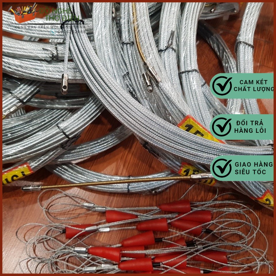 CÁP LUỒN ÔNG GHEN , CÁP LUỒN DÂY ĐIÊN 5M 10M 15M 20M CÓ BÁNH XE