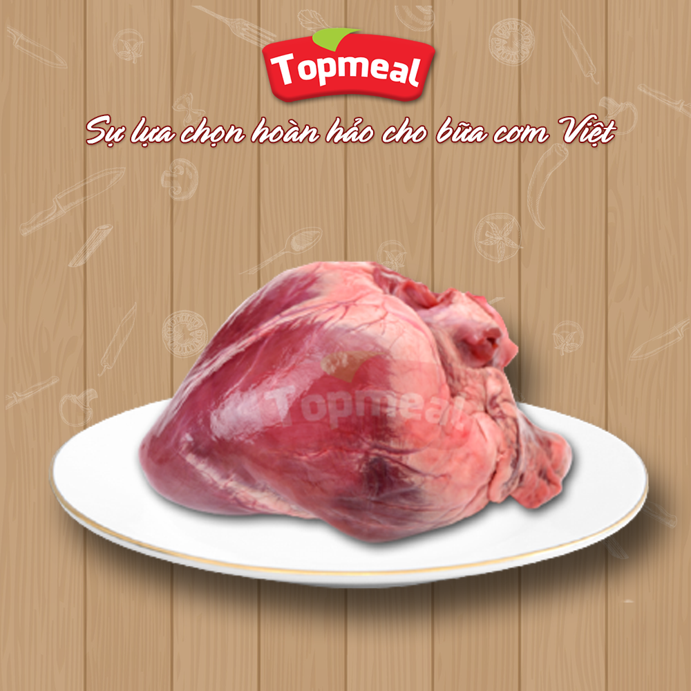 HCM - Tim heo (1 Quả/túi) - Thích hợp với các món xào rau củ hoặc nấu cháo - [Giao nhanh TPHCM]