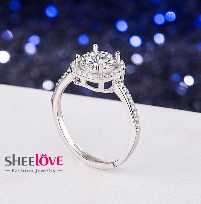 [HCM]Bộ trang sức kim cương nhân tạo sang trọng sáng lấp lánh Phong cách dạ hội - dự tiệc  SPN-ED032