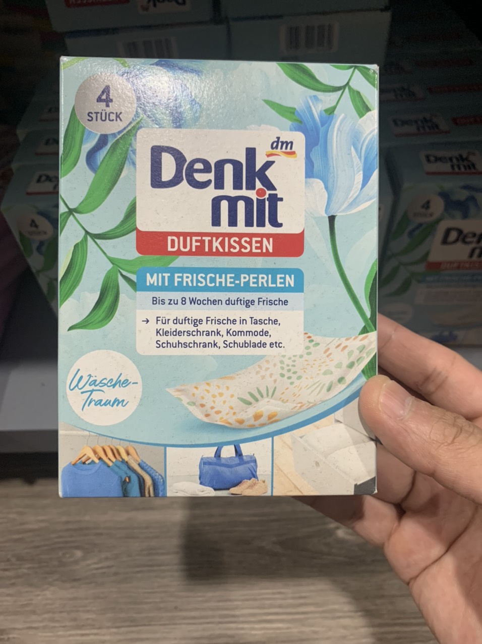 Túi thơm quần áo denk mit, hàng đức