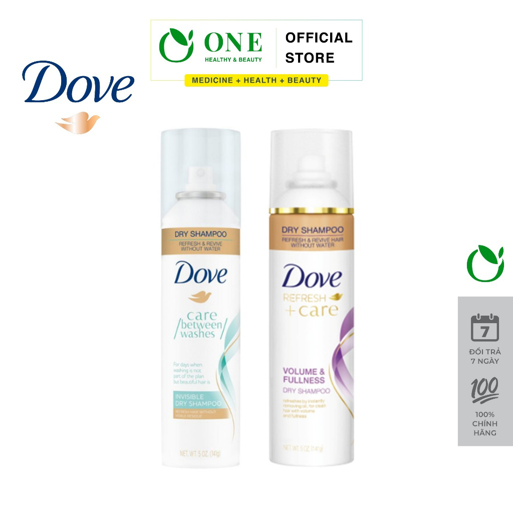 Dầu Gội Dạng Xịt Khô Dove Sạch Thoáng Dove Invisible Dry Shampoo 207g