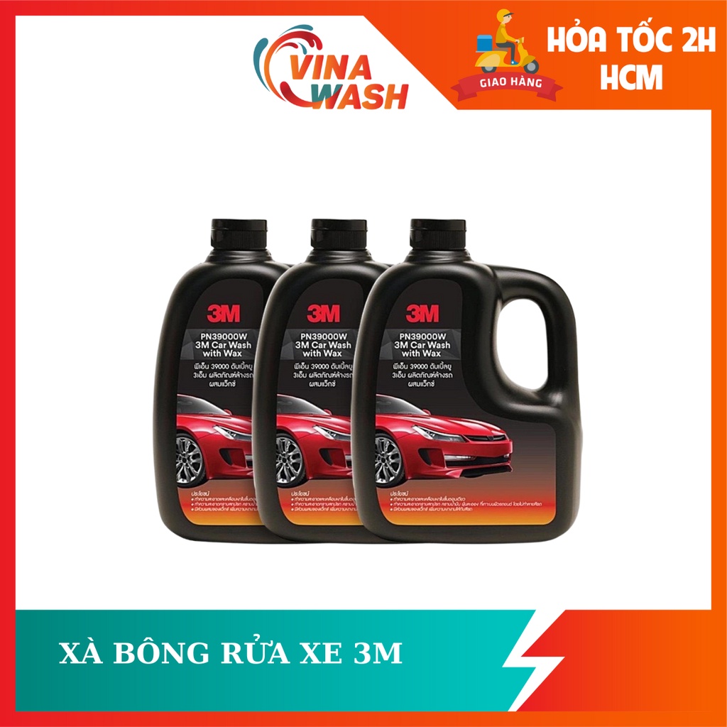 Xà bông rửa xe 3m 1l
