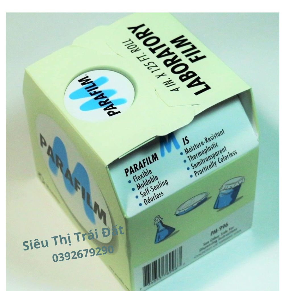 Cuộn màng PARAFILM M dài 38 mét, rộng 10cm PM 996  dùng bao bọc, chống bay