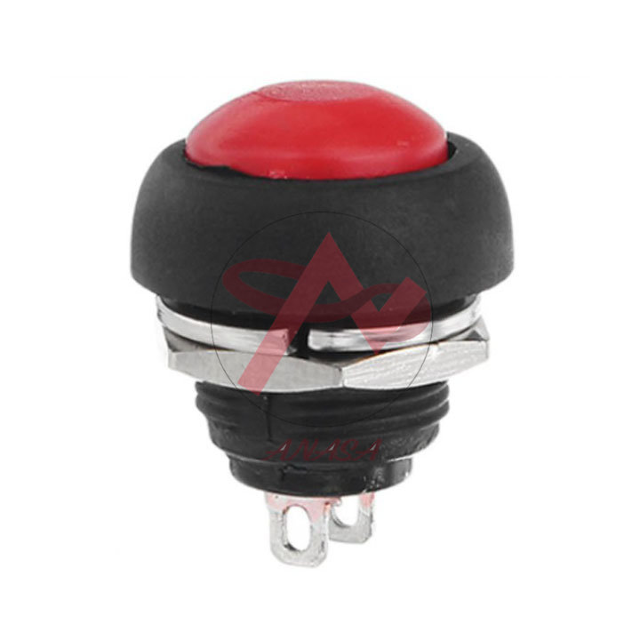 Công Tắc Nhấn Nhả Có Chống Nước, Nút Nhấn Nhả Reset/Passing/Arduino/Còi Xe/Chuông Cửa