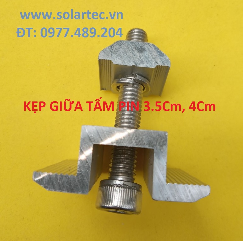 Kẹp giữa tấm pin năng lượng mặt trời | kẹp giữa năng lượng mặt trời | mid clamp