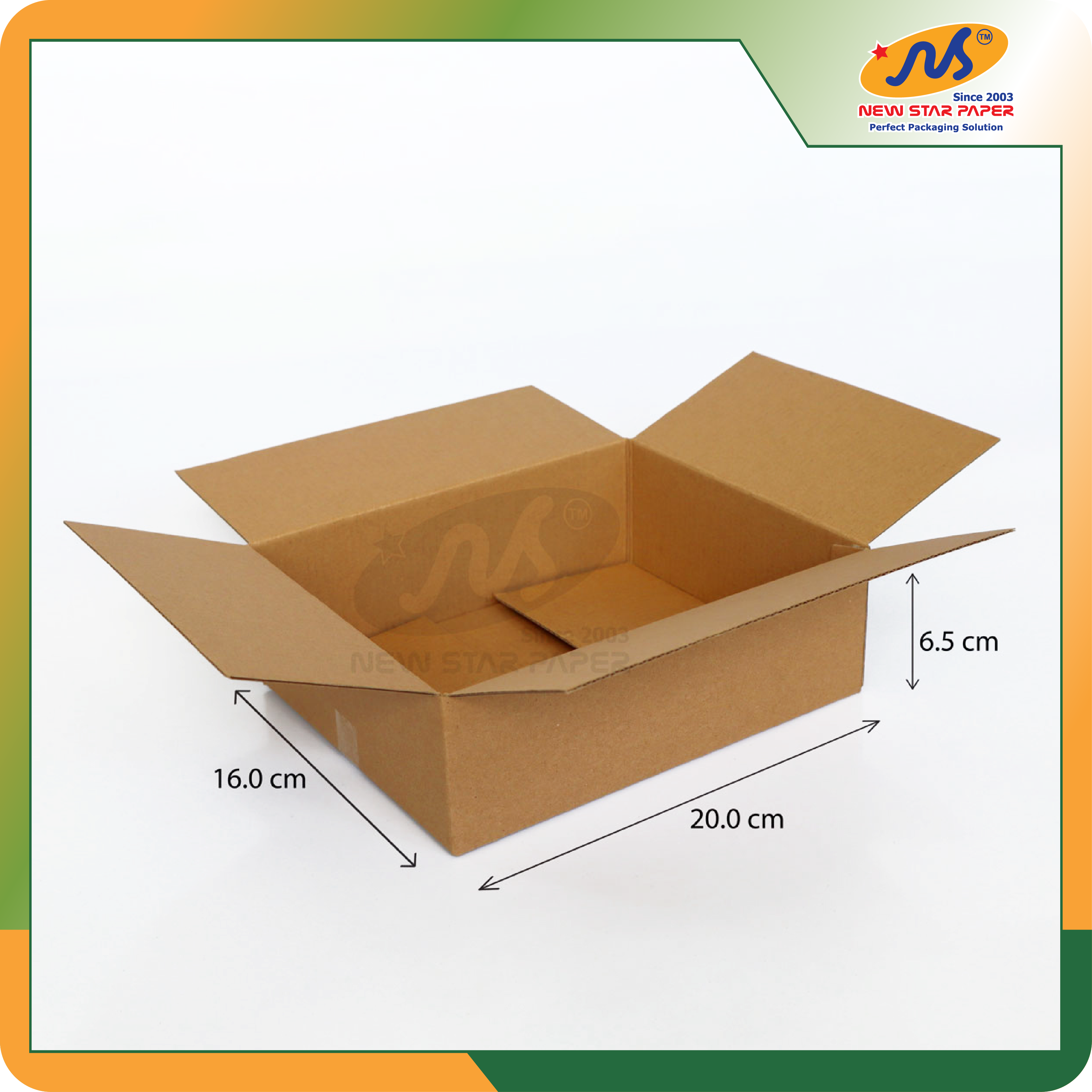 20x16x6.5cm - combo 20 hộp giấy thùng carton