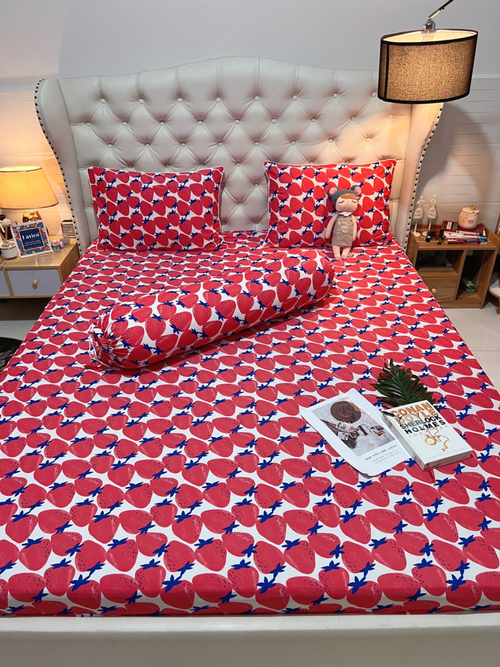 Bộ drap thun siêu lạnh latico bản cao cấp
