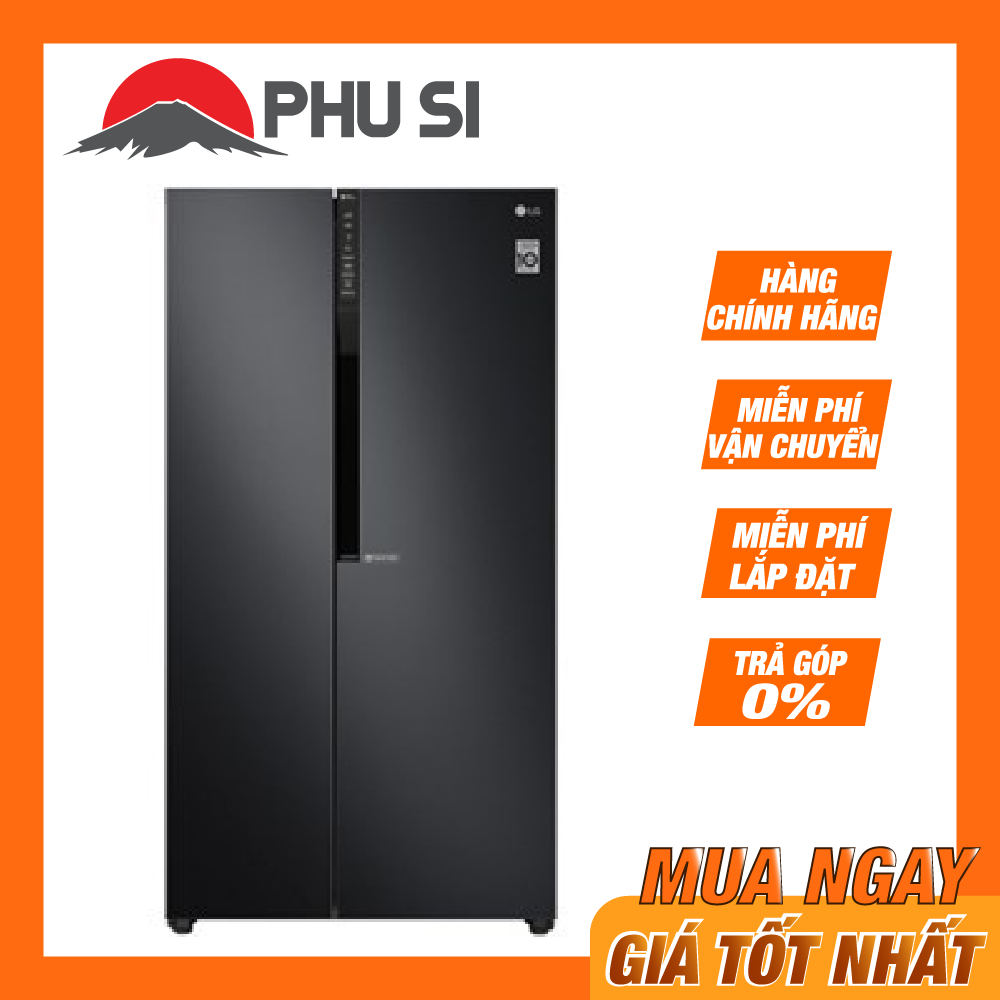 TRẢ GÓP 0% - Tủ lạnh LG Inverter 613 lít GR-B247WB