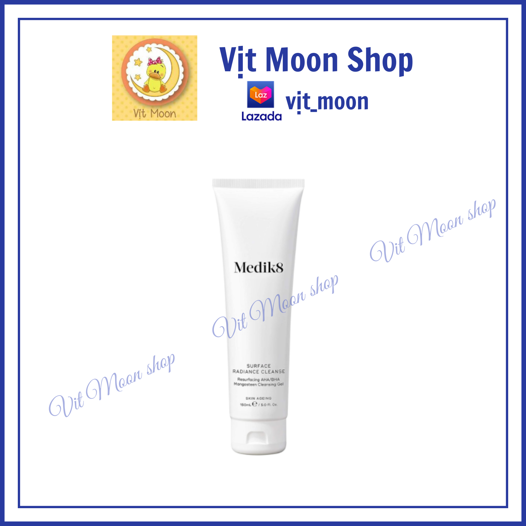Sữa rửa mặt Me.d.i.k Surface Radiance Cleanse 150ml