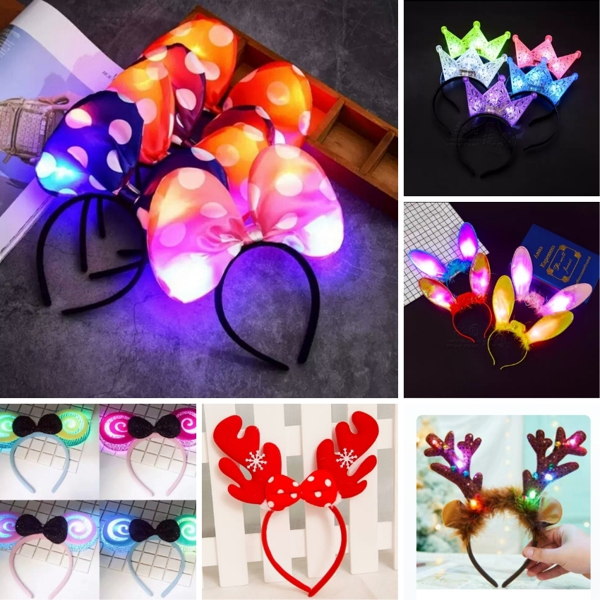 Bờm cài tóc noel - 20 mẫu bờm noel hót nhất 2021